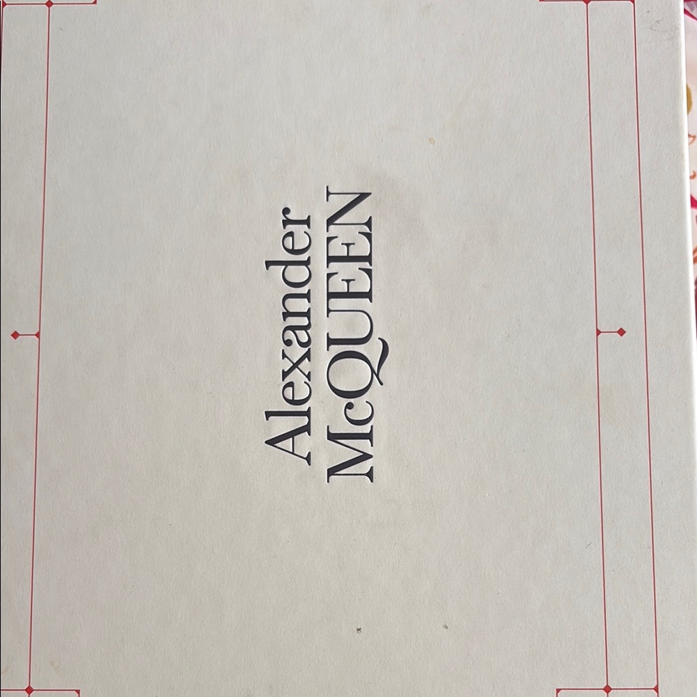Alexander Mcqueen Cream Coffee Table Book Accent